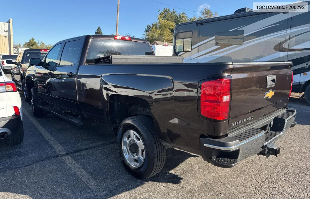 2018 Chevrolet Silverado C2500 Heavy Duty Lt VIN: 1GC1CVEG8JF206292 Lot: 80861244