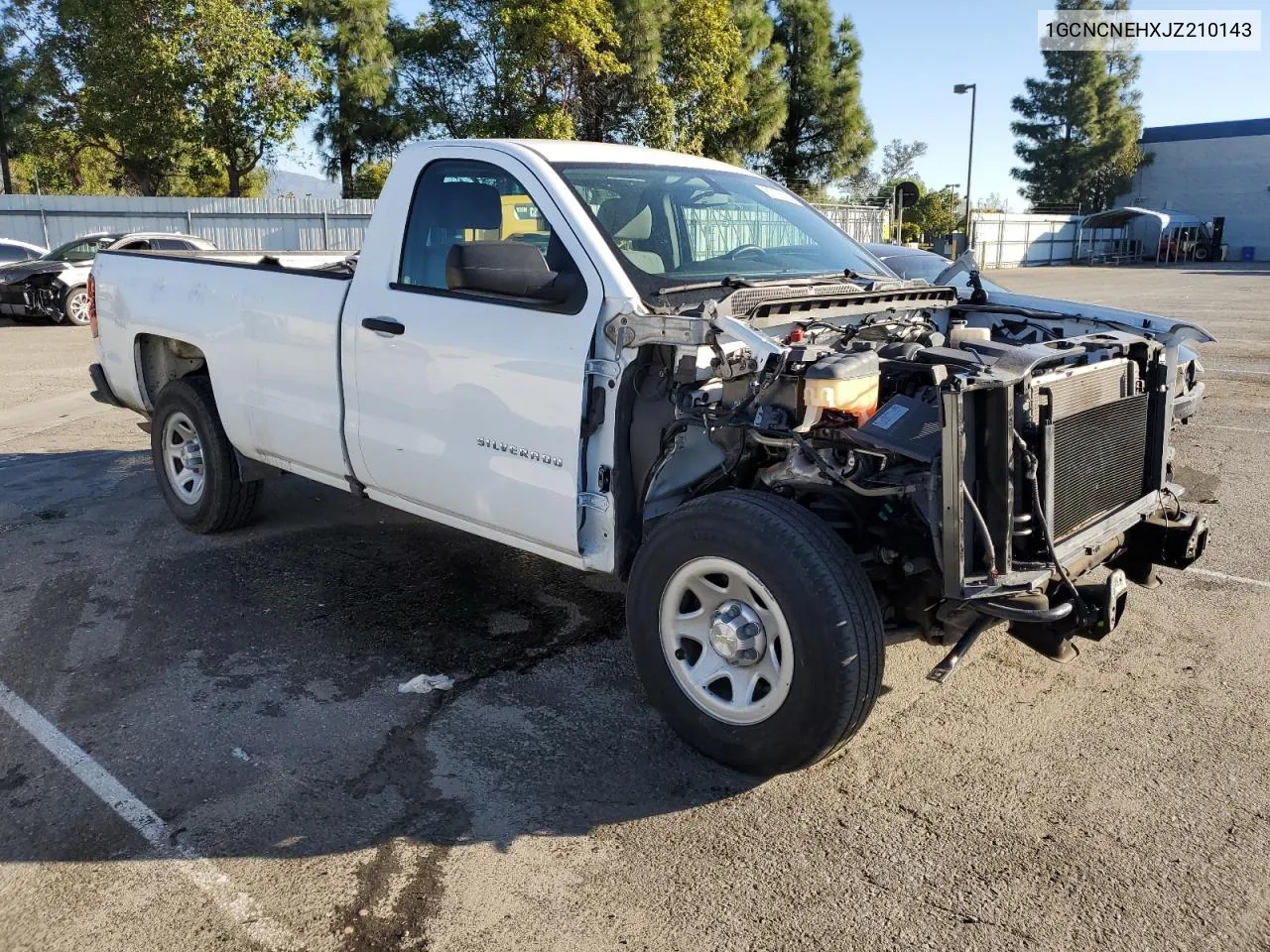 2018 Chevrolet Silverado C1500 VIN: 1GCNCNEHXJZ210143 Lot: 81136304