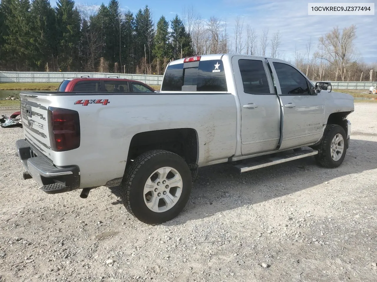 2018 Chevrolet Silverado K1500 Lt VIN: 1GCVKREC9JZ377494 Lot: 81332934