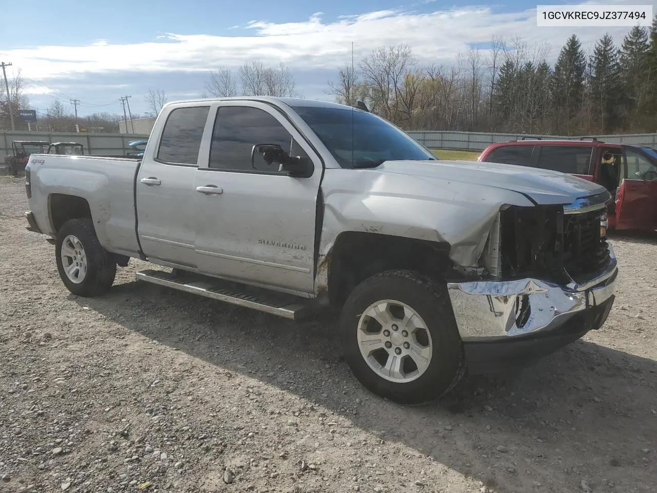 2018 Chevrolet Silverado K1500 Lt VIN: 1GCVKREC9JZ377494 Lot: 81332934