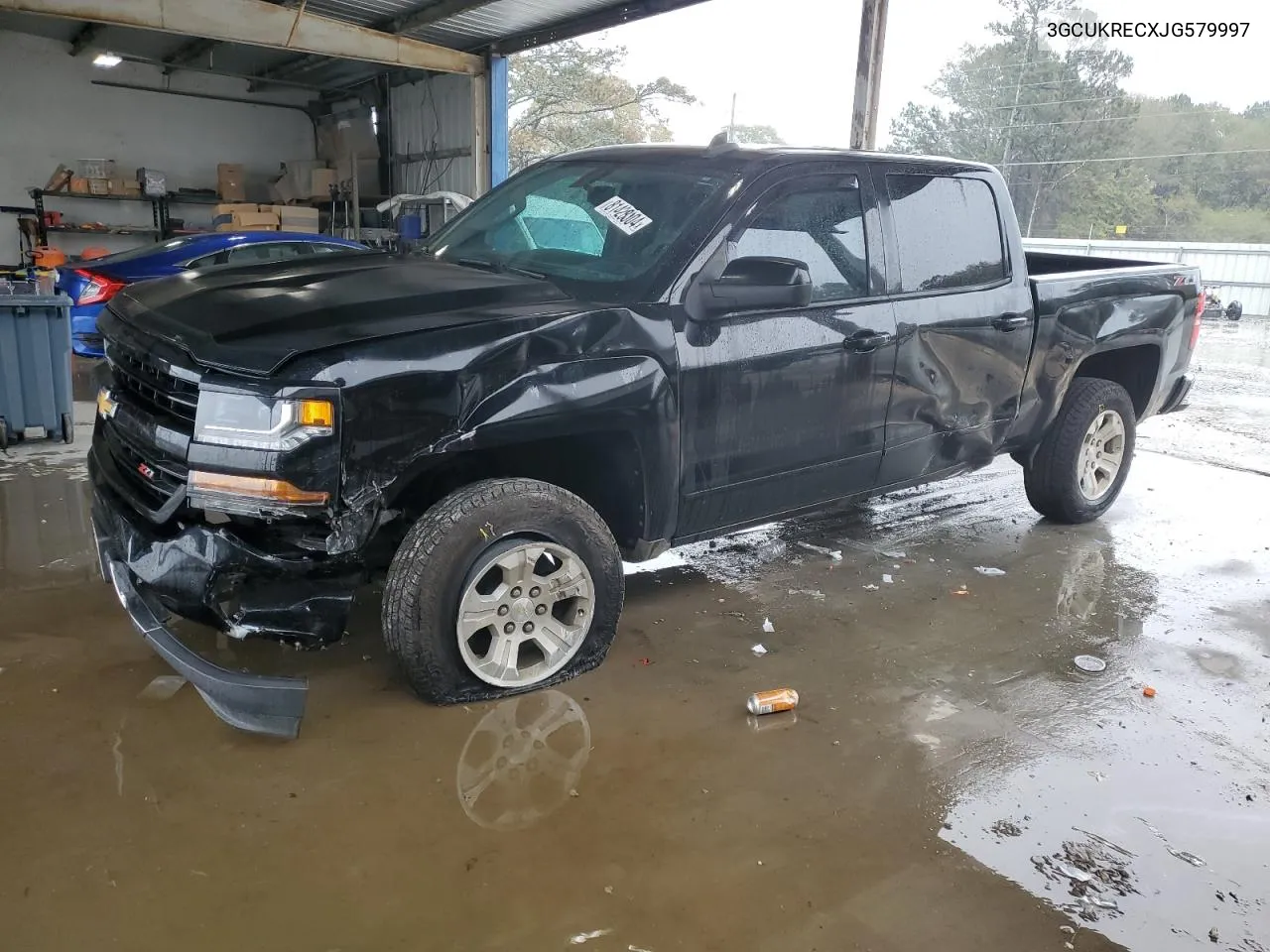 2018 Chevrolet Silverado K1500 Lt VIN: 3GCUKRECXJG579997 Lot: 81428004