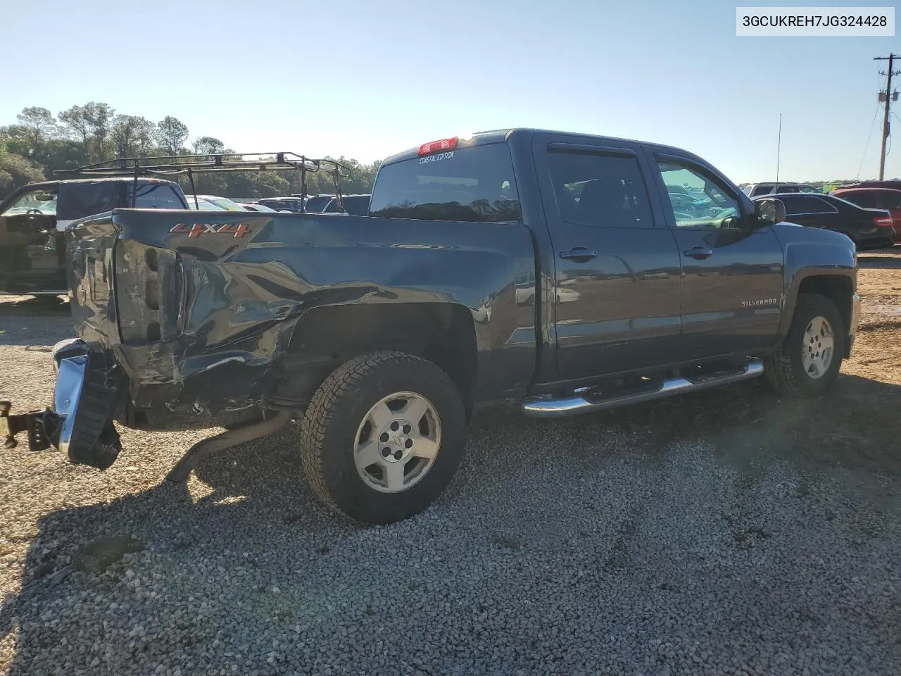 2018 Chevrolet Silverado K1500 Lt VIN: 3GCUKREH7JG324428 Lot: 81501324