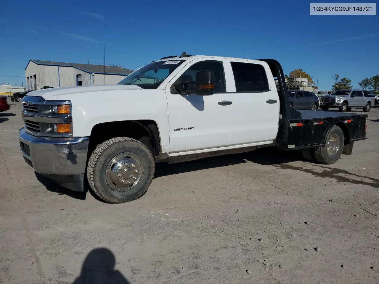 2018 Chevrolet Silverado K3500 VIN: 1GB4KYCG9JF148721 Lot: 81723744