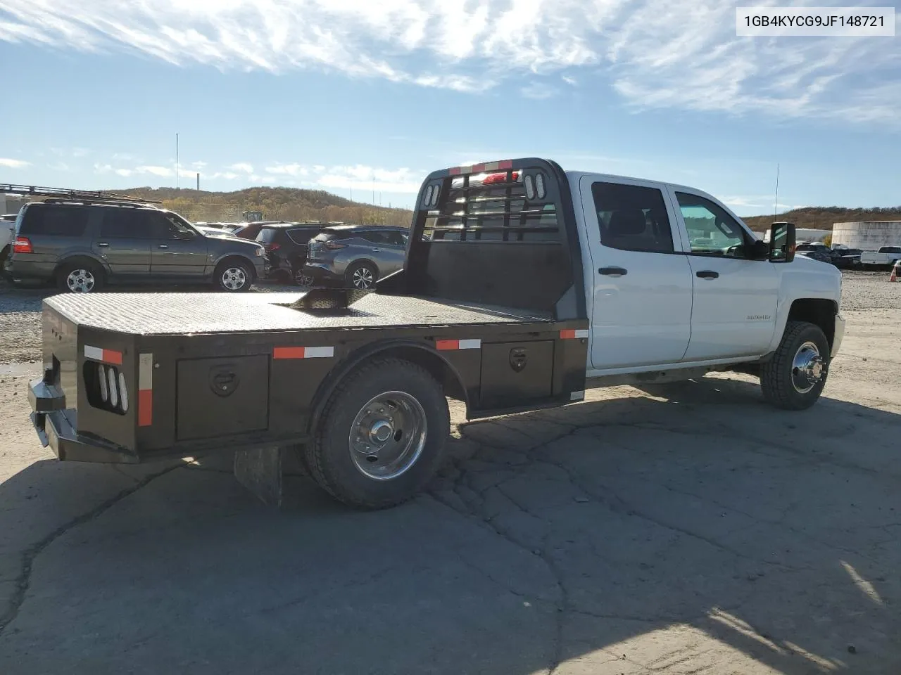 2018 Chevrolet Silverado K3500 VIN: 1GB4KYCG9JF148721 Lot: 81723744