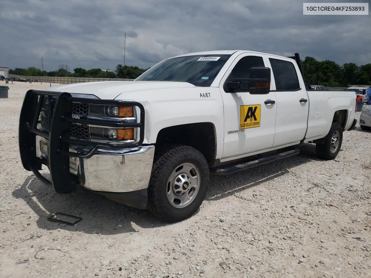 2019 Chevrolet Silverado C2500 Heavy Duty VIN: 1GC1CREG4KF253893 Lot: 48988944