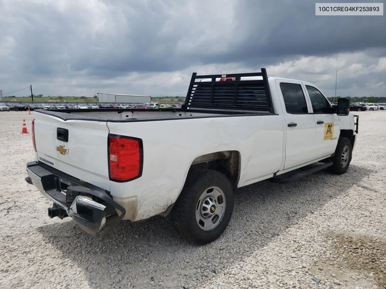 2019 Chevrolet Silverado C2500 Heavy Duty VIN: 1GC1CREG4KF253893 Lot: 48988944