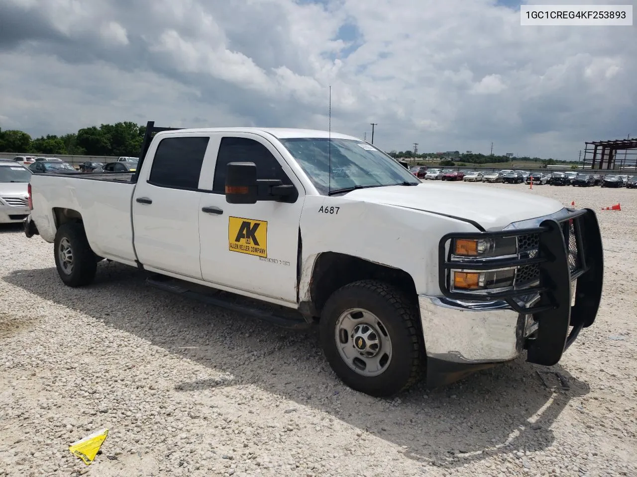 2019 Chevrolet Silverado C2500 Heavy Duty VIN: 1GC1CREG4KF253893 Lot: 48988944