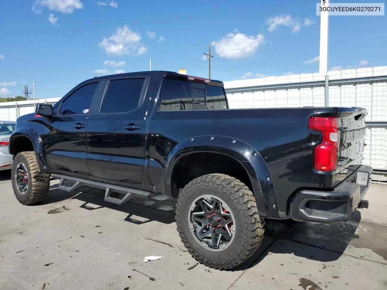 2019 Chevrolet Silverado K1500 Rst VIN: 3GCUYEED6KG270271 Lot: 52826794