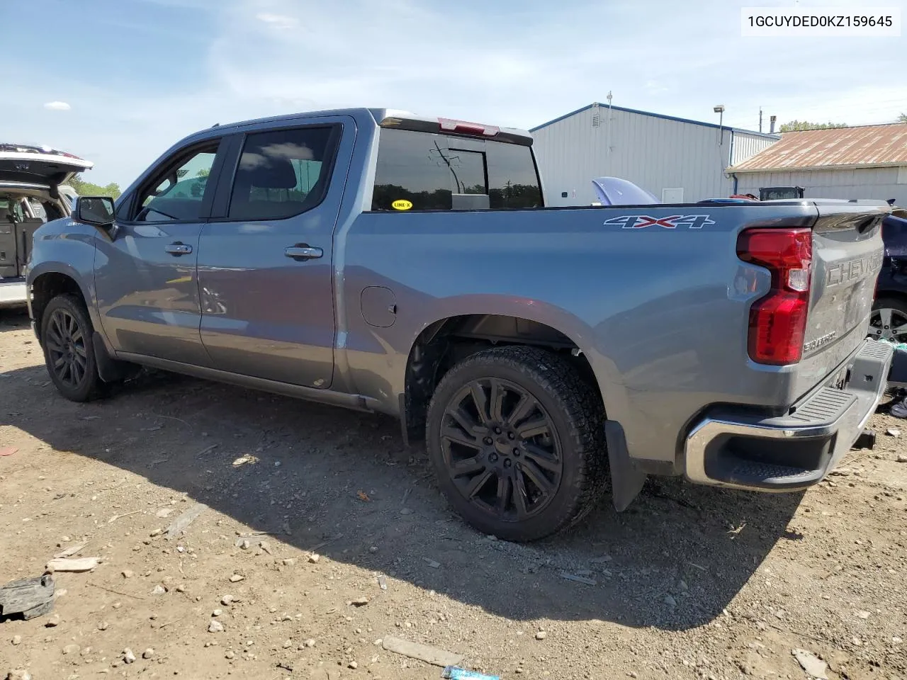 2019 Chevrolet Silverado K1500 Lt VIN: 1GCUYDED0KZ159645 Lot: 52826994