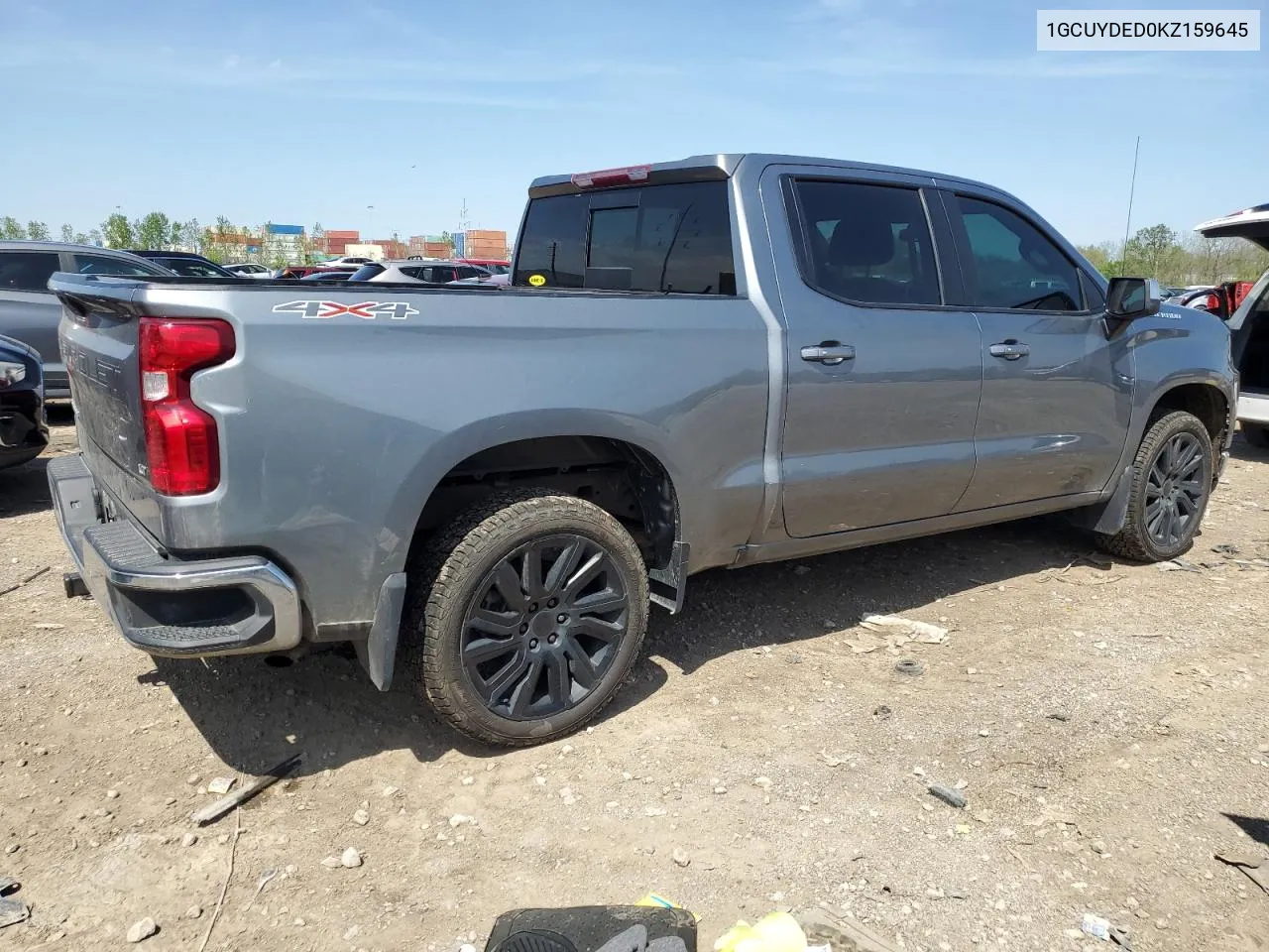 2019 Chevrolet Silverado K1500 Lt VIN: 1GCUYDED0KZ159645 Lot: 52826994