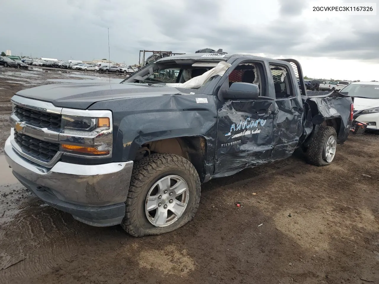 2019 Chevrolet Silverado Ld K1500 Lt VIN: 2GCVKPEC3K1167326 Lot: 53218824