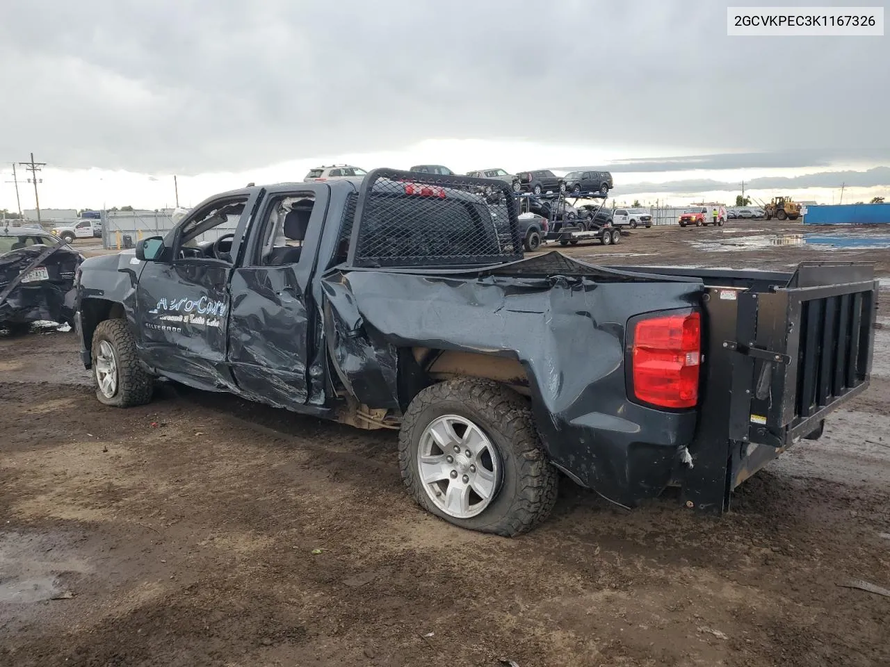 2019 Chevrolet Silverado Ld K1500 Lt VIN: 2GCVKPEC3K1167326 Lot: 53218824