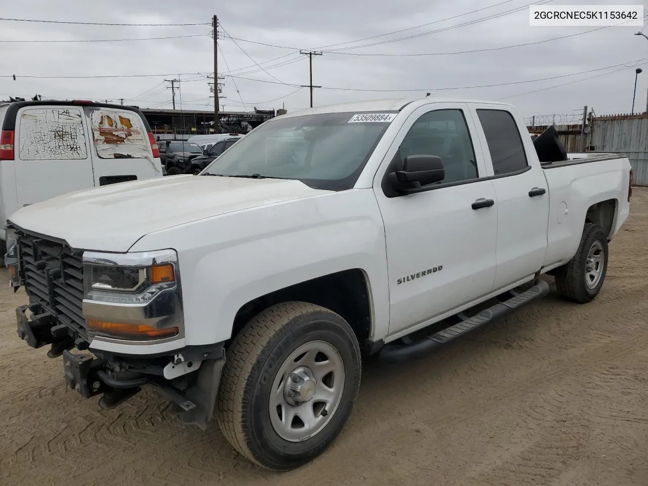 2019 Chevrolet Silverado Ld C1500 VIN: 2GCRCNEC5K1153642 Lot: 53509884