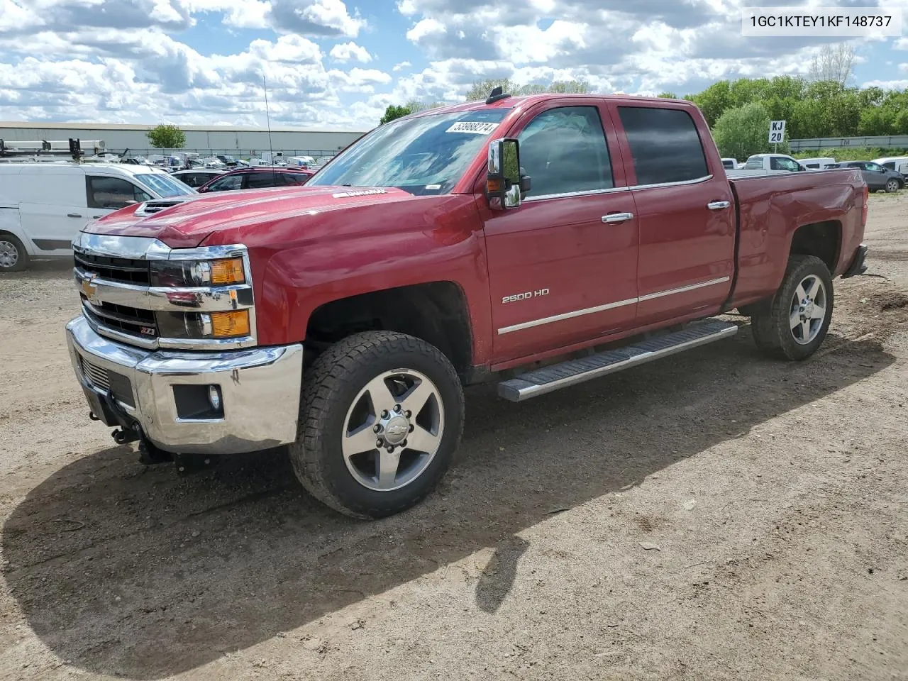 2019 Chevrolet Silverado K2500 Heavy Duty Ltz VIN: 1GC1KTEY1KF148737 Lot: 53988274