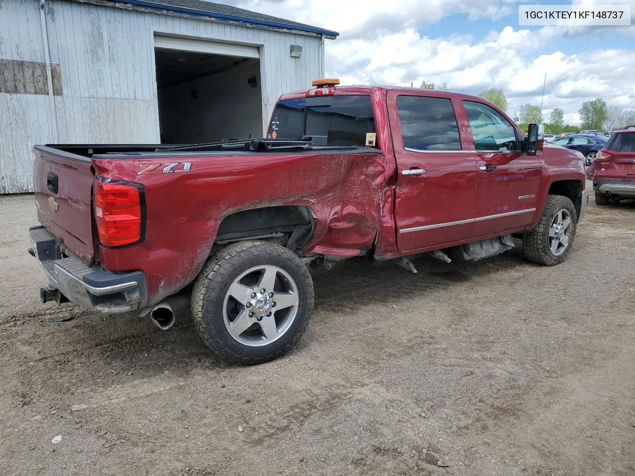 2019 Chevrolet Silverado K2500 Heavy Duty Ltz VIN: 1GC1KTEY1KF148737 Lot: 53988274