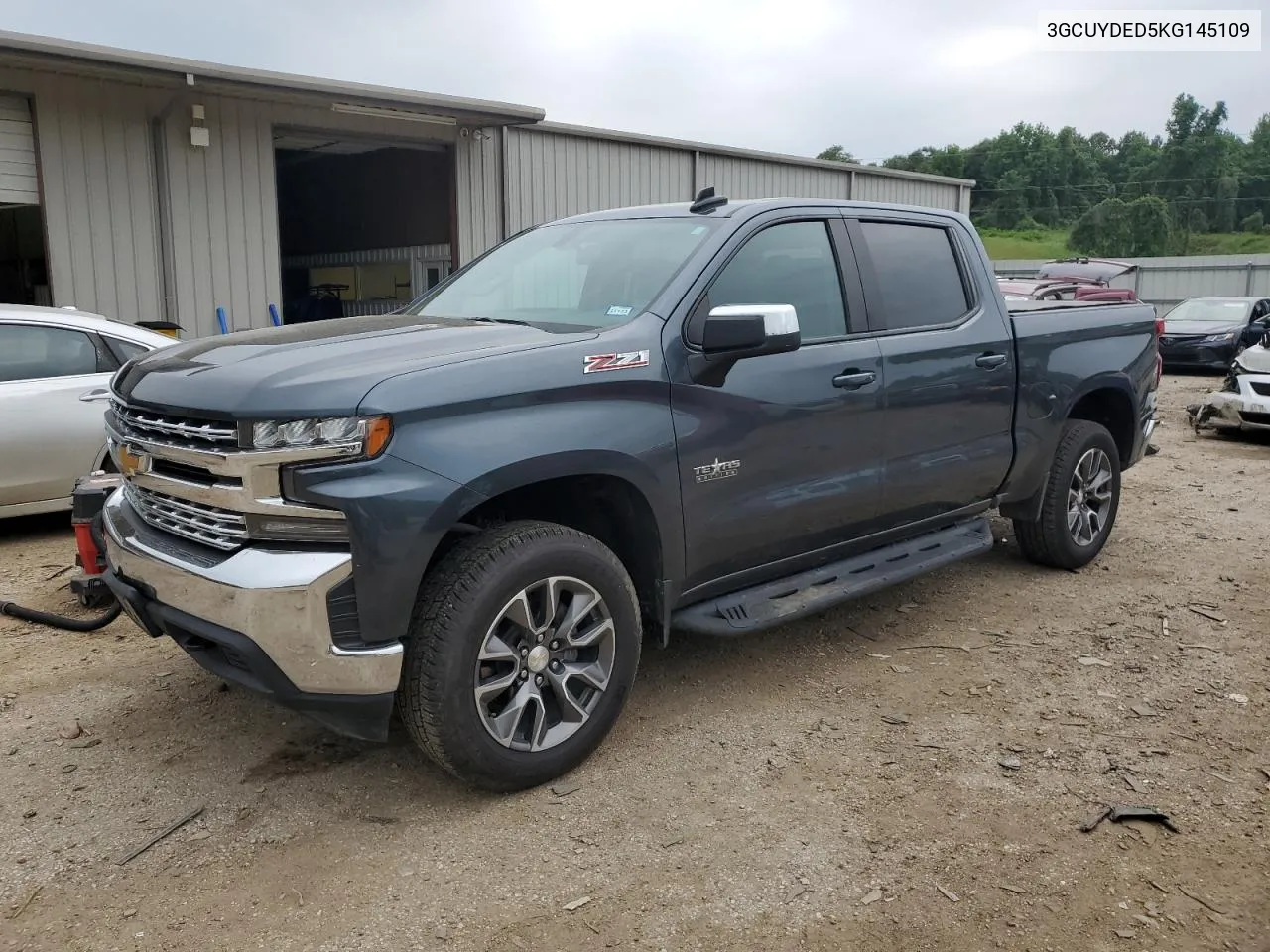 2019 Chevrolet Silverado K1500 Lt VIN: 3GCUYDED5KG145109 Lot: 54039094