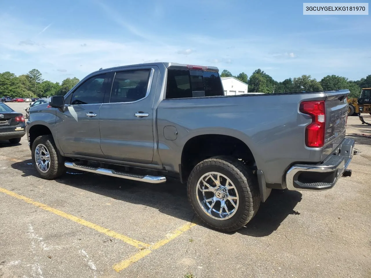 2019 Chevrolet Silverado K1500 Ltz VIN: 3GCUYGELXKG181970 Lot: 55012414