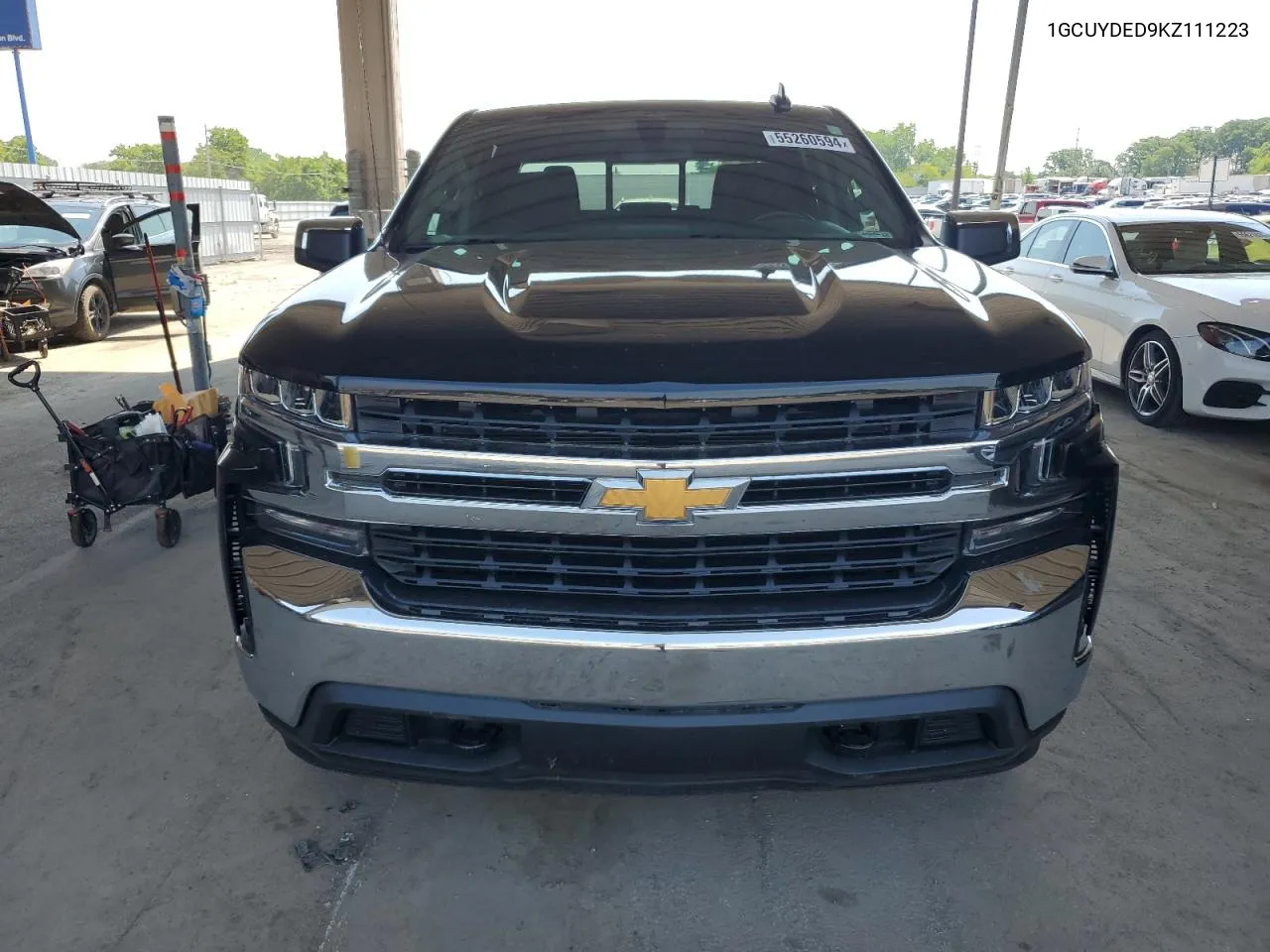 2019 Chevrolet Silverado K1500 Lt VIN: 1GCUYDED9KZ111223 Lot: 55260594