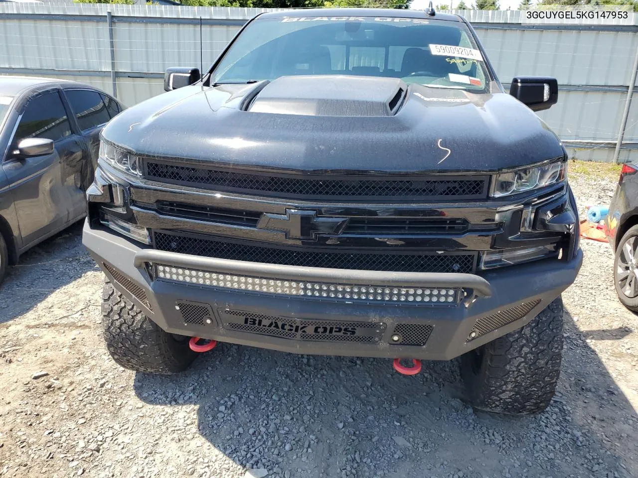 2019 Chevrolet Silverado K1500 Ltz VIN: 3GCUYGEL5KG147953 Lot: 59009204