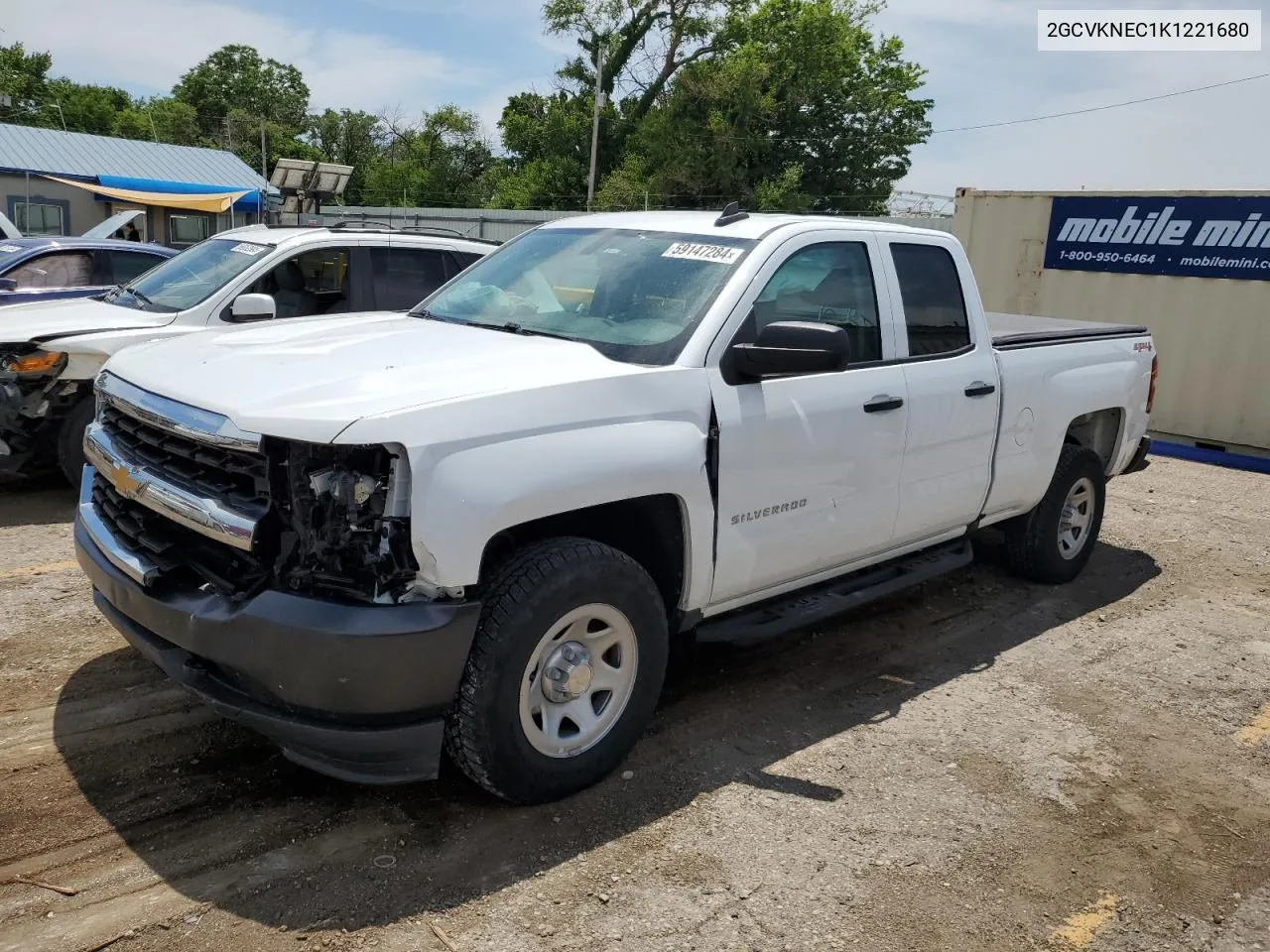 2019 Chevrolet Silverado Ld K1500 Base/Ls VIN: 2GCVKNEC1K1221680 Lot: 59147284