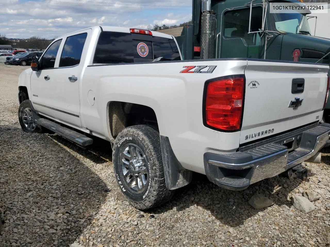 2019 Chevrolet Silverado K2500 Heavy Duty Ltz VIN: 1GC1KTEY2KF122941 Lot: 59702534