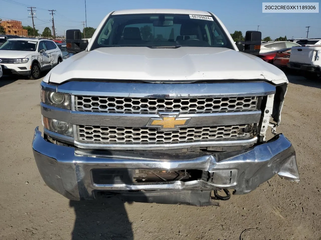 2019 Chevrolet Silverado C2500 Heavy Duty VIN: 2GC2CREGXK1189306 Lot: 60709824