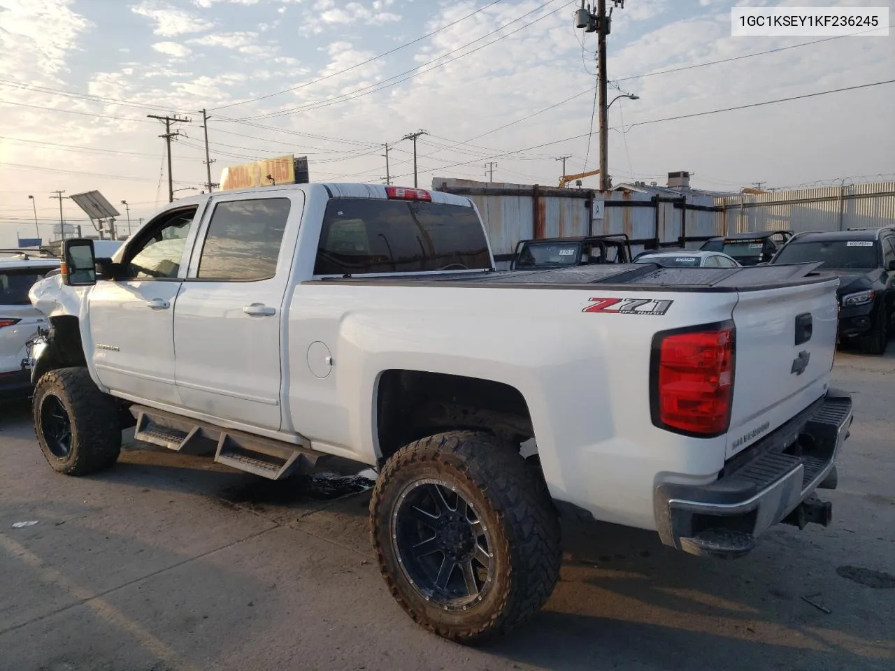 1GC1KSEY1KF236245 2019 Chevrolet Silverado 2500Hd Lt