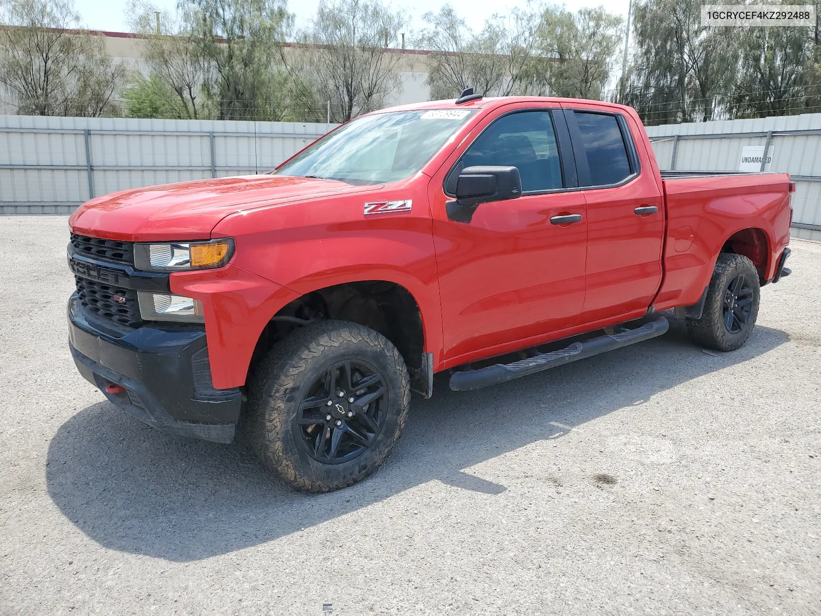 1GCRYCEF4KZ292488 2019 Chevrolet Silverado K1500 Trail Boss Custom