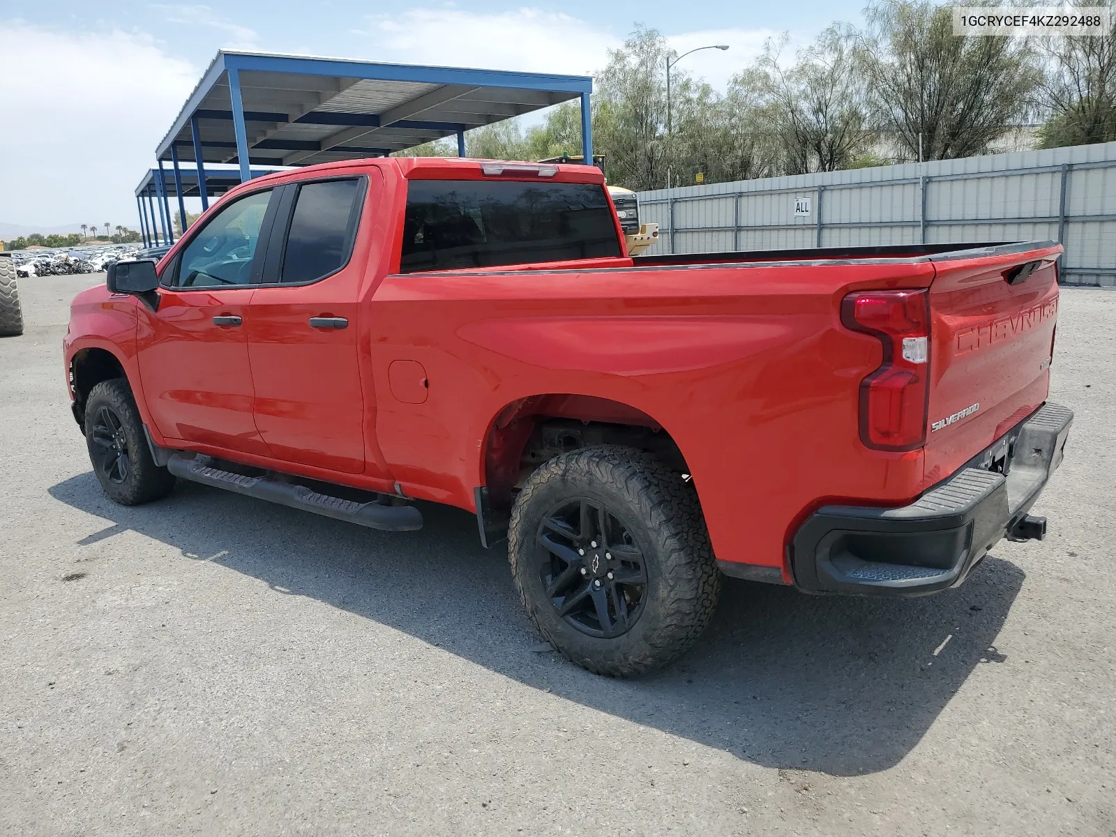 1GCRYCEF4KZ292488 2019 Chevrolet Silverado K1500 Trail Boss Custom