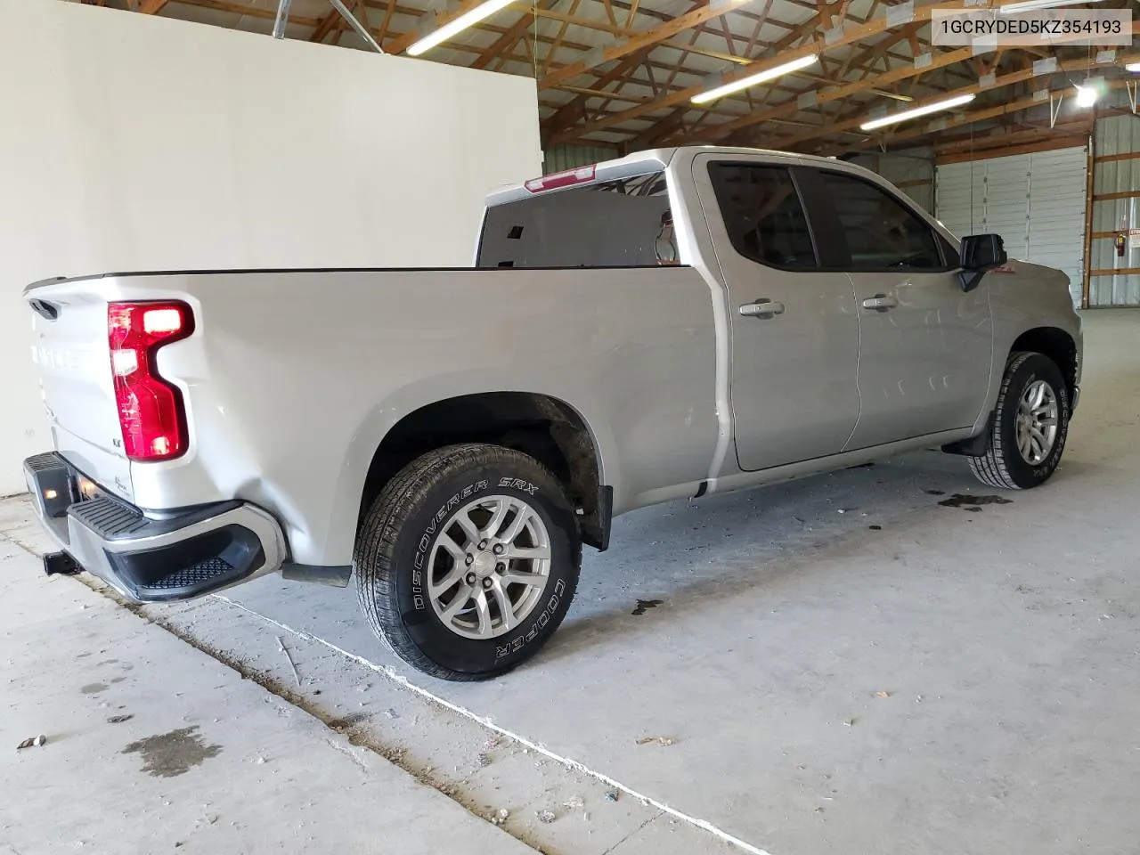 2019 Chevrolet Silverado K1500 Lt VIN: 1GCRYDED5KZ354193 Lot: 63860584