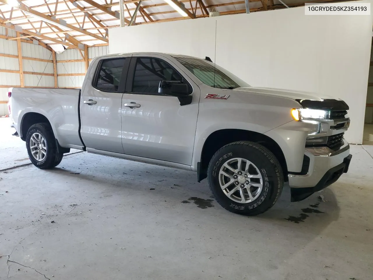 2019 Chevrolet Silverado K1500 Lt VIN: 1GCRYDED5KZ354193 Lot: 63860584