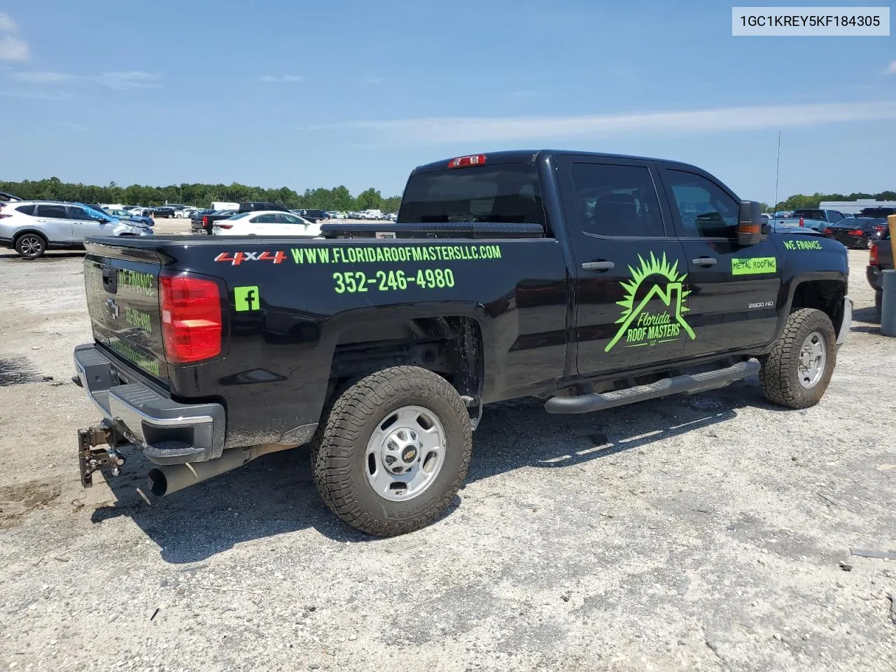 2019 Chevrolet Silverado K2500 Heavy Duty VIN: 1GC1KREY5KF184305 Lot: 64586394