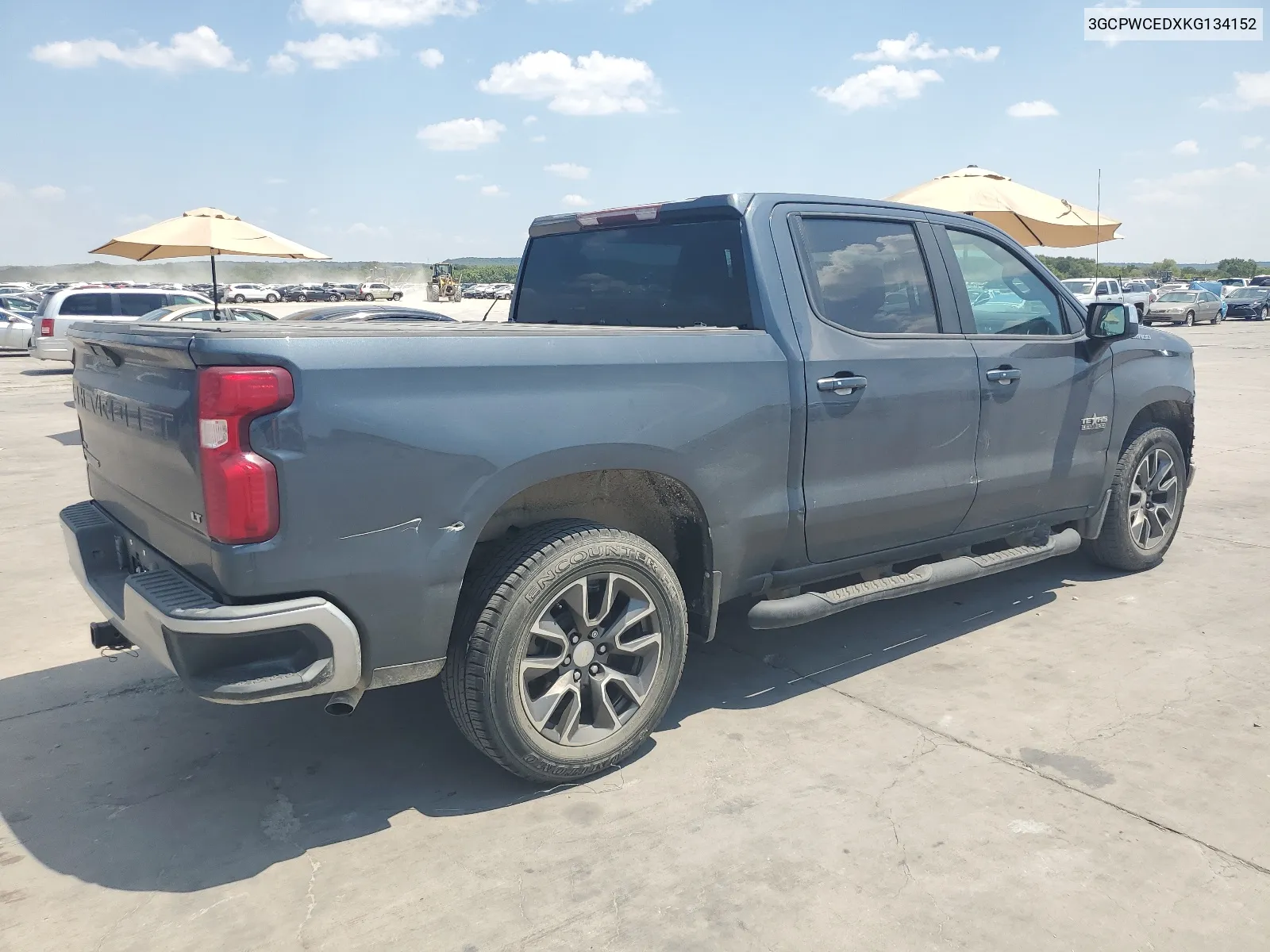 2019 Chevrolet Silverado C1500 Lt VIN: 3GCPWCEDXKG134152 Lot: 66208754