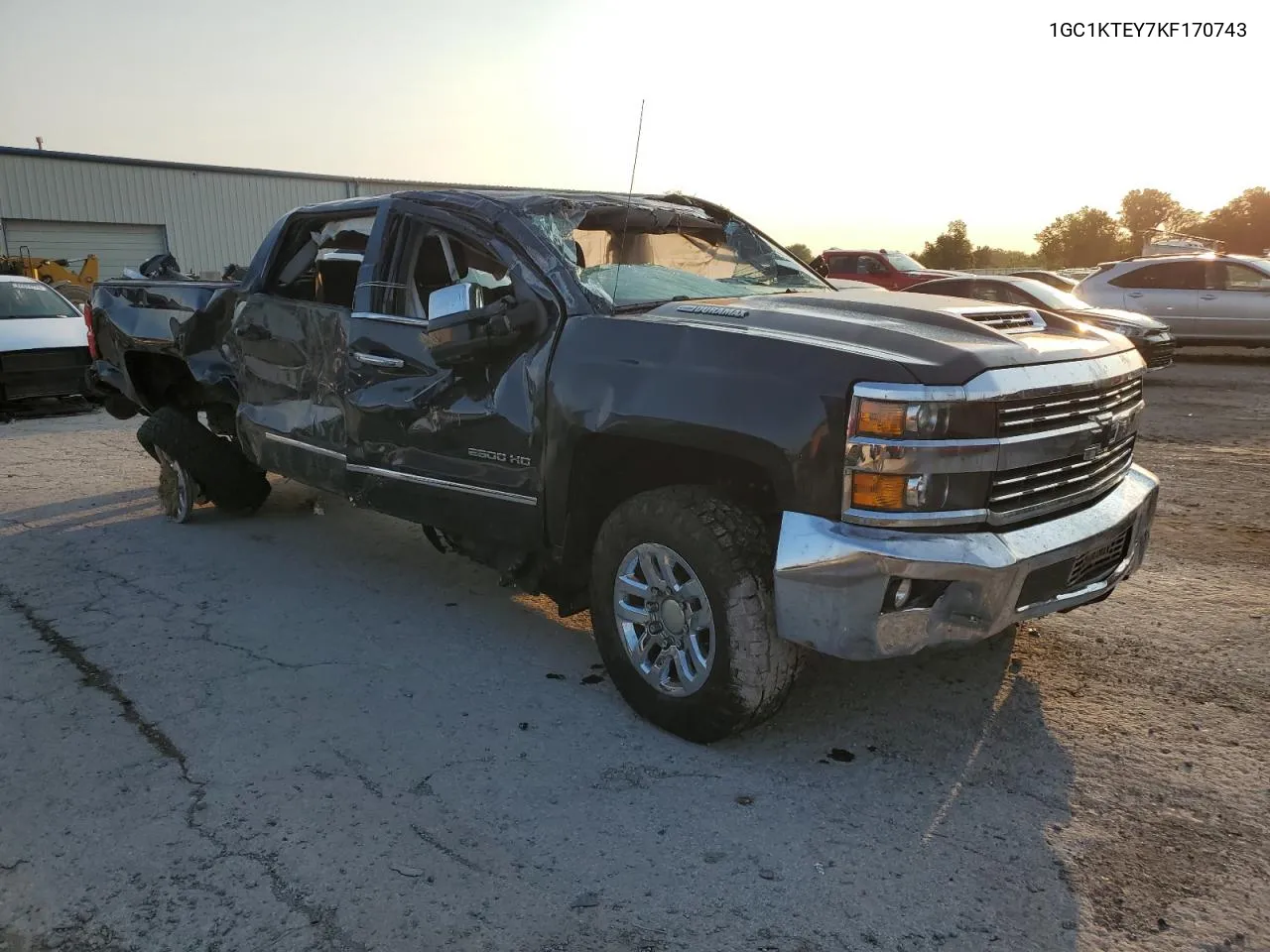 2019 Chevrolet Silverado K2500 Heavy Duty Ltz VIN: 1GC1KTEY7KF170743 Lot: 66652904