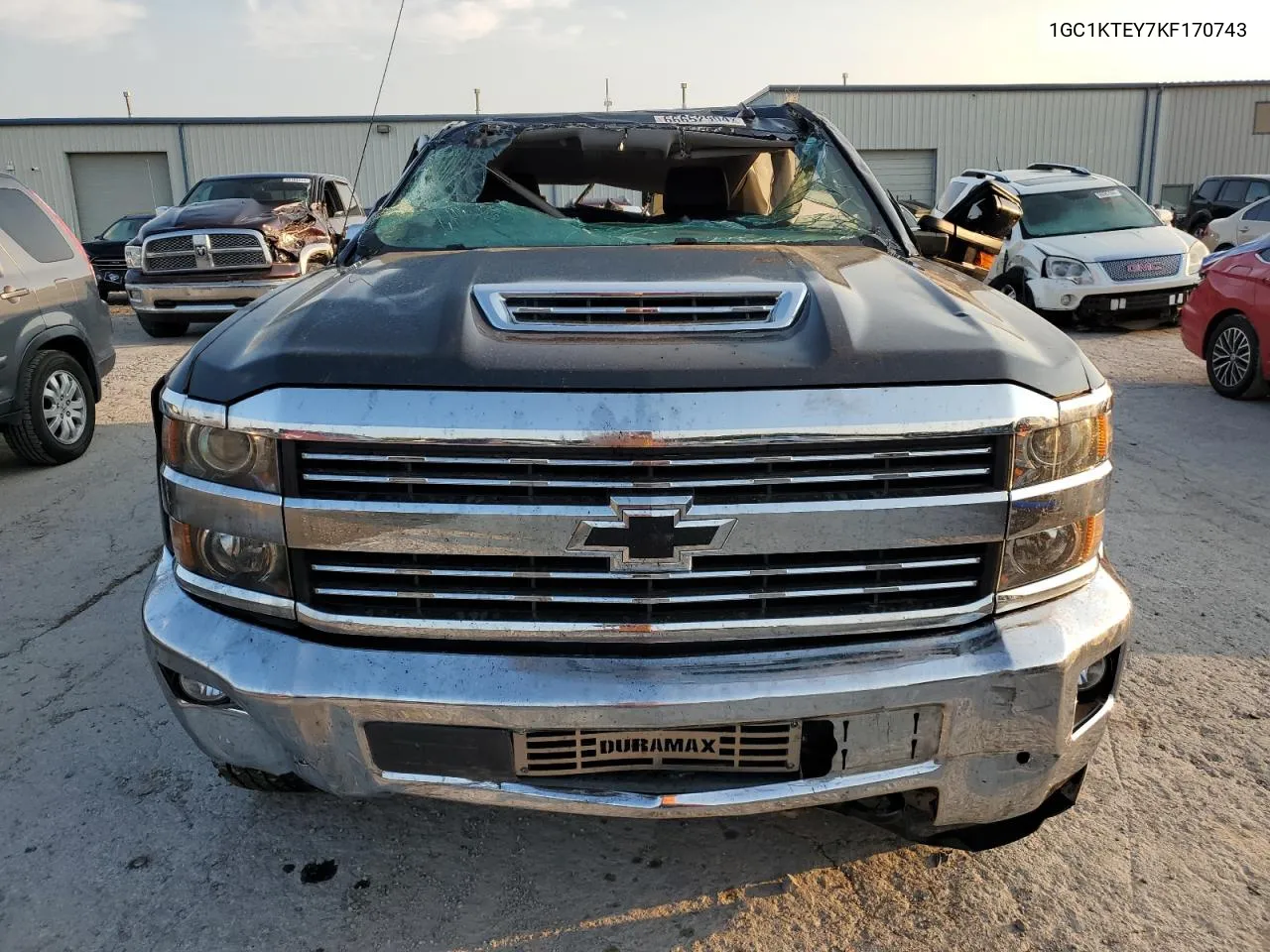 2019 Chevrolet Silverado K2500 Heavy Duty Ltz VIN: 1GC1KTEY7KF170743 Lot: 66652904