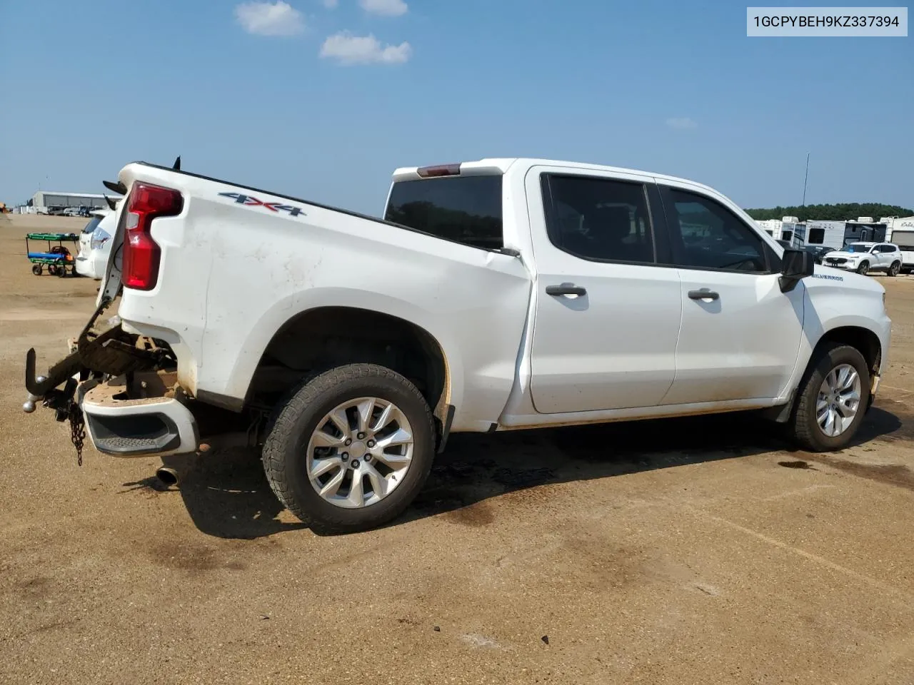 2019 Chevrolet Silverado K1500 Custom VIN: 1GCPYBEH9KZ337394 Lot: 66871534