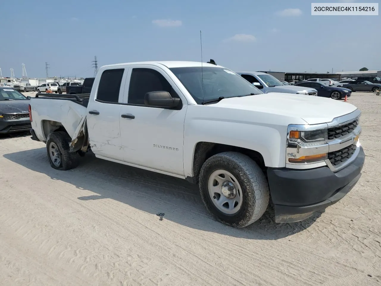 2019 Chevrolet Silverado Ld C1500 VIN: 2GCRCNEC4K1154216 Lot: 67517854