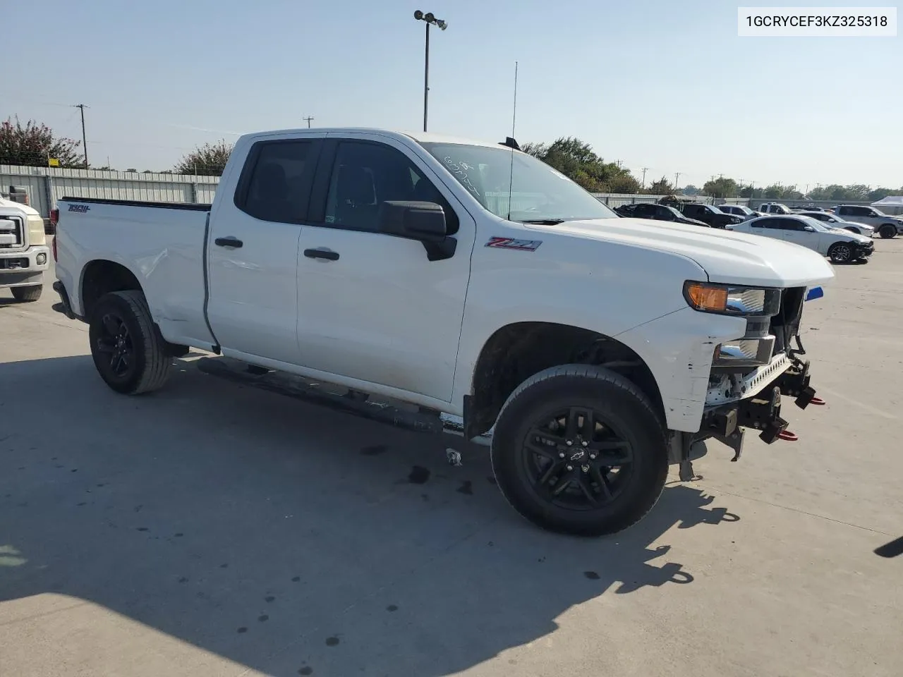 2019 Chevrolet Silverado K1500 Trail Boss Custom VIN: 1GCRYCEF3KZ325318 Lot: 67884664