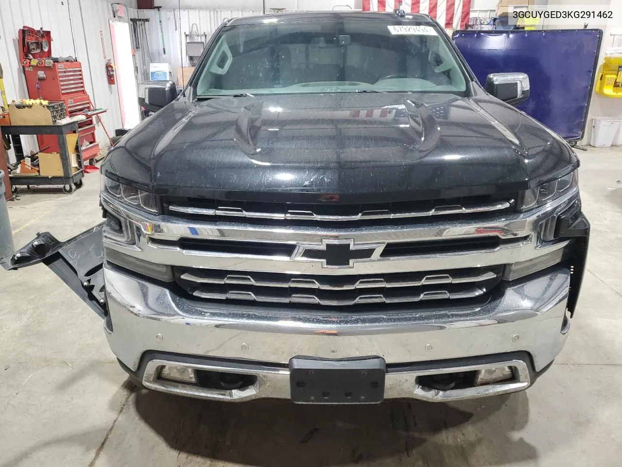 2019 Chevrolet Silverado K1500 Ltz VIN: 3GCUYGED3KG291462 Lot: 67929494