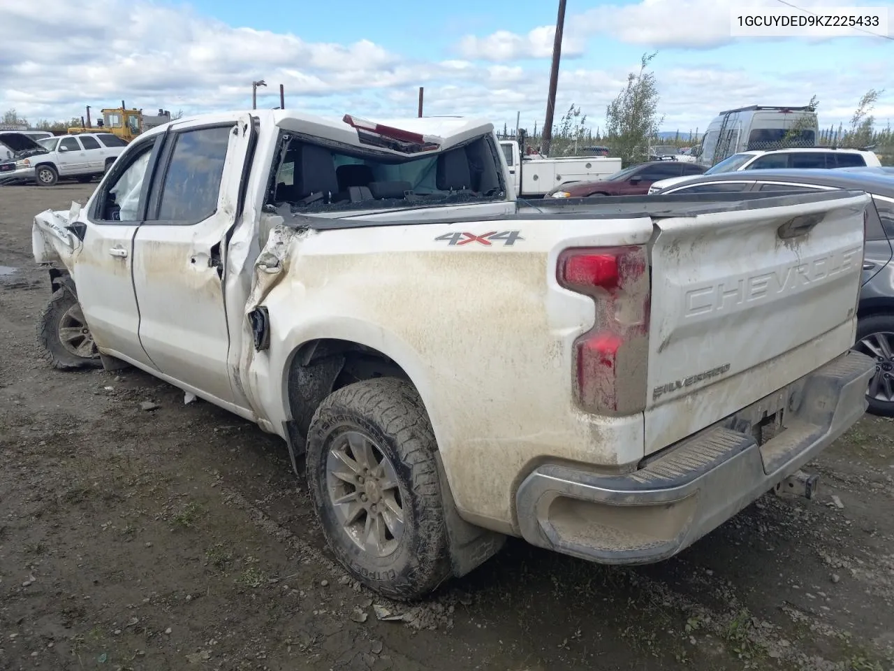 2019 Chevrolet Silverado K1500 Lt VIN: 1GCUYDED9KZ225433 Lot: 67982454