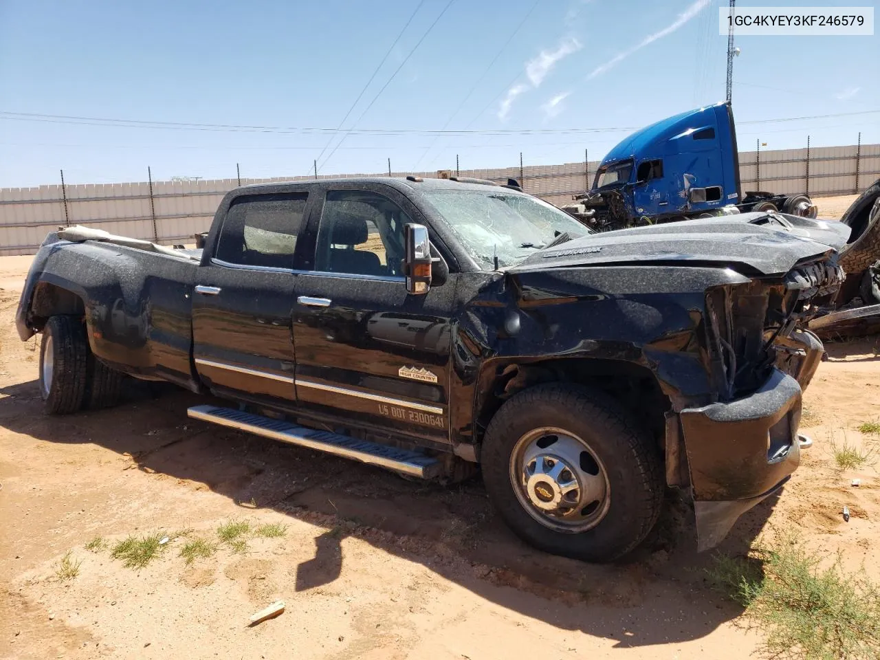 2019 Chevrolet Silverado K3500 High Country VIN: 1GC4KYEY3KF246579 Lot: 68121534