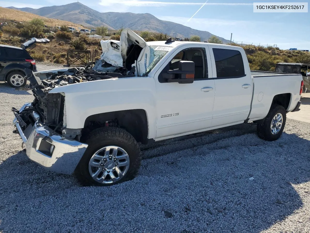 2019 Chevrolet Silverado K2500 Heavy Duty Lt VIN: 1GC1KSEY4KF252617 Lot: 68196374