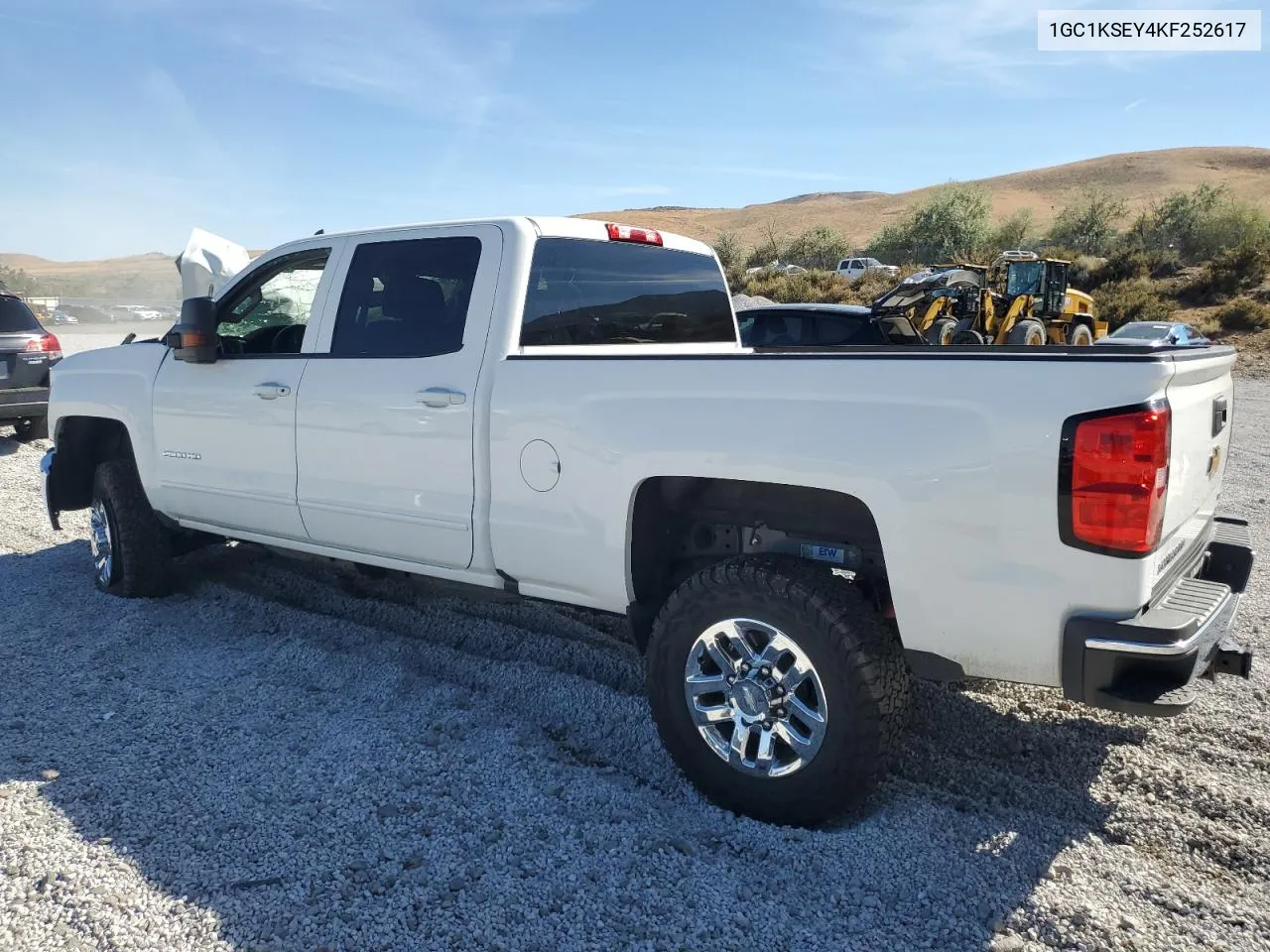 2019 Chevrolet Silverado K2500 Heavy Duty Lt VIN: 1GC1KSEY4KF252617 Lot: 68196374