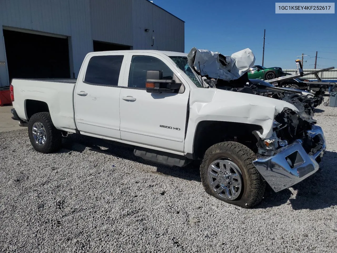 2019 Chevrolet Silverado K2500 Heavy Duty Lt VIN: 1GC1KSEY4KF252617 Lot: 68196374