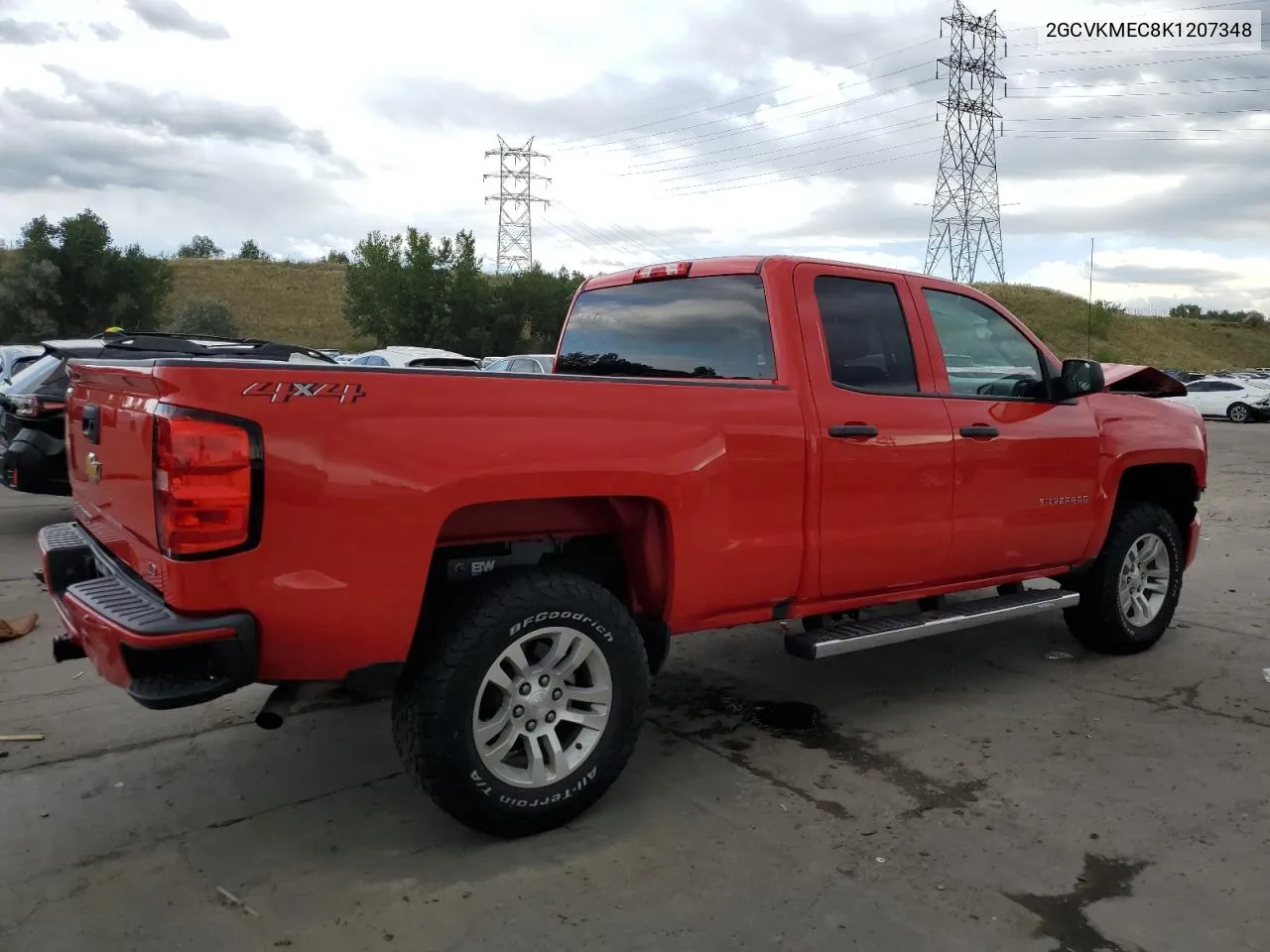 2GCVKMEC8K1207348 2019 Chevrolet Silverado Ld K1500 Custom