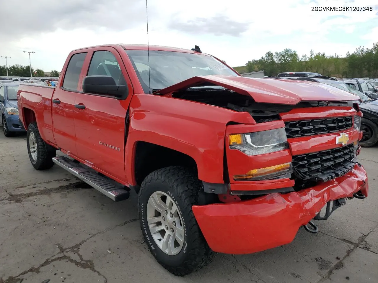 2019 Chevrolet Silverado Ld K1500 Custom VIN: 2GCVKMEC8K1207348 Lot: 68854584