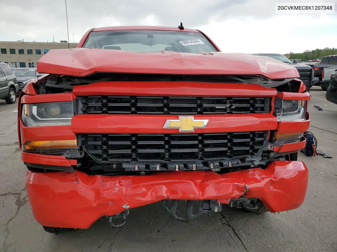 2019 Chevrolet Silverado Ld K1500 Custom VIN: 2GCVKMEC8K1207348 Lot: 68854584