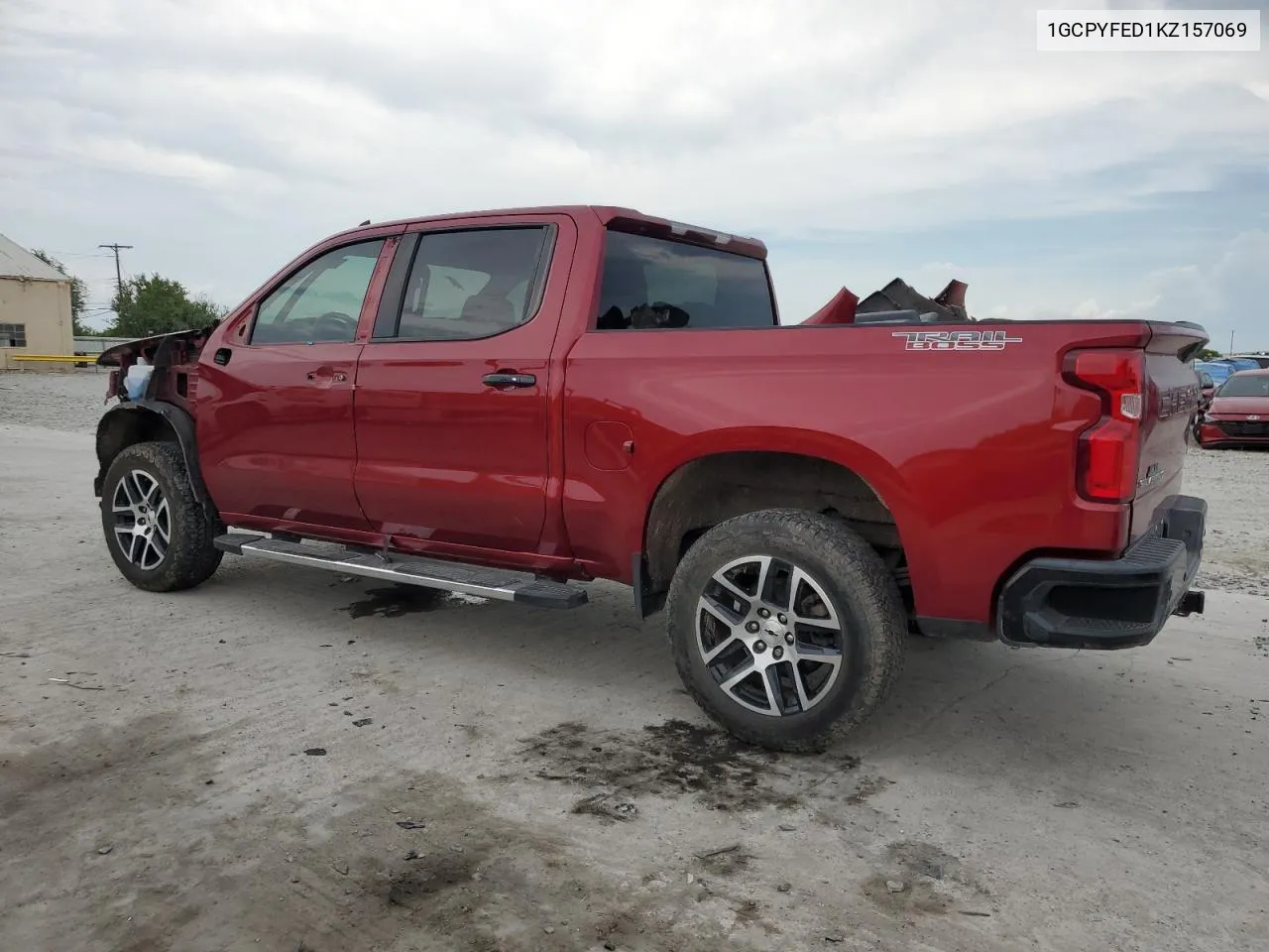 2019 Chevrolet Silverado K1500 Lt Trail Boss VIN: 1GCPYFED1KZ157069 Lot: 68928034