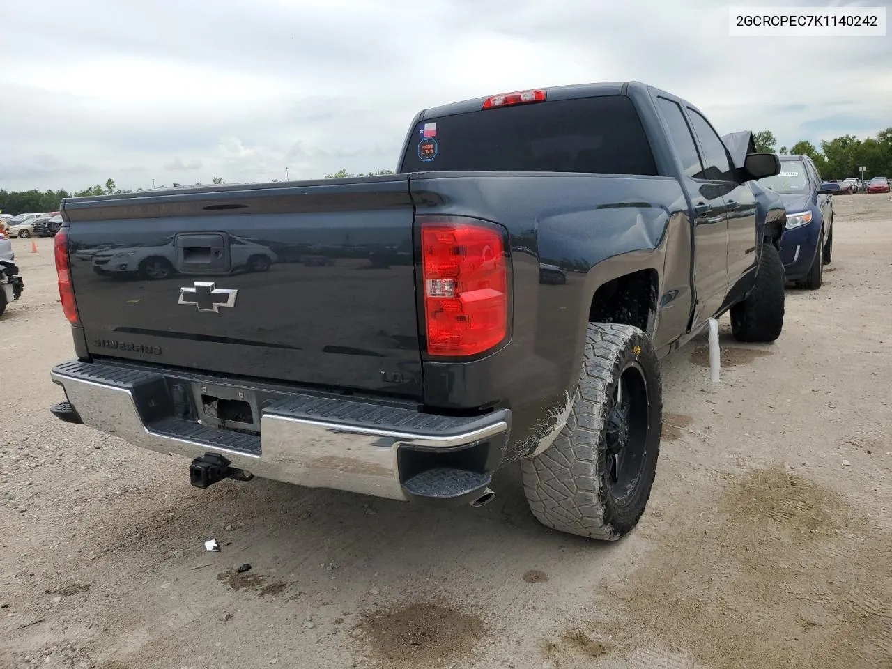 2019 Chevrolet Silverado Ld C1500 Lt VIN: 2GCRCPEC7K1140242 Lot: 68928254