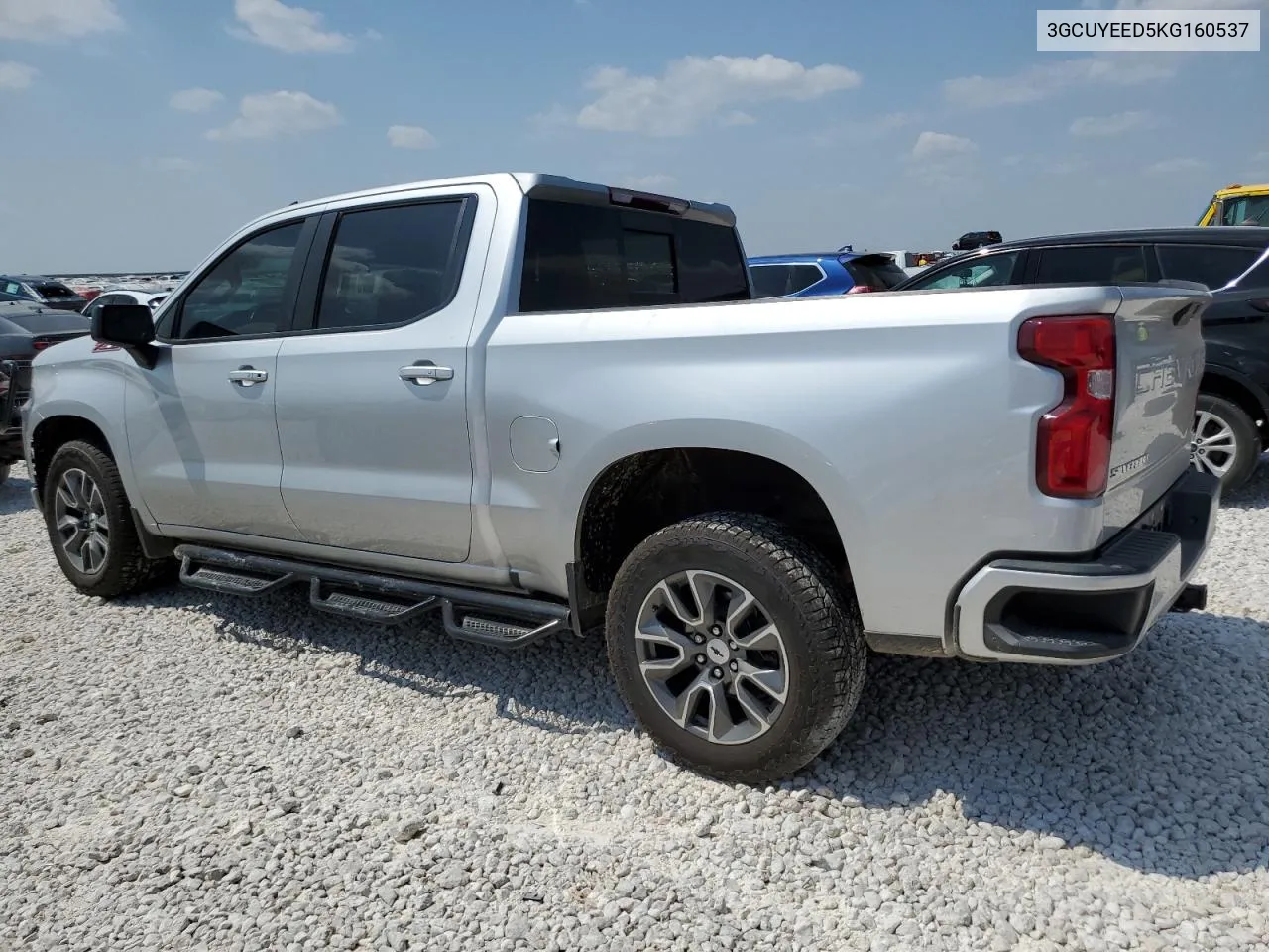 2019 Chevrolet Silverado K1500 Rst VIN: 3GCUYEED5KG160537 Lot: 68930774